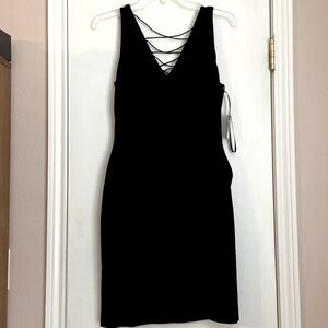 Ralph Lauren Black Vneck Dress - Size 4